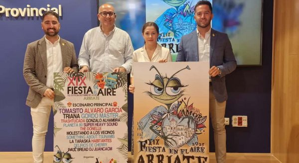 Música, arte y cultura se dan cita en Arriate en la XIX Fiesta en el Aire