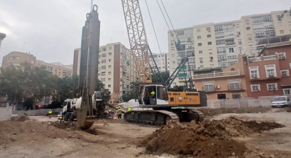  La Junta inicia la ejecución de las pantallas del segundo tramo de la prolongación del Metro de Málaga