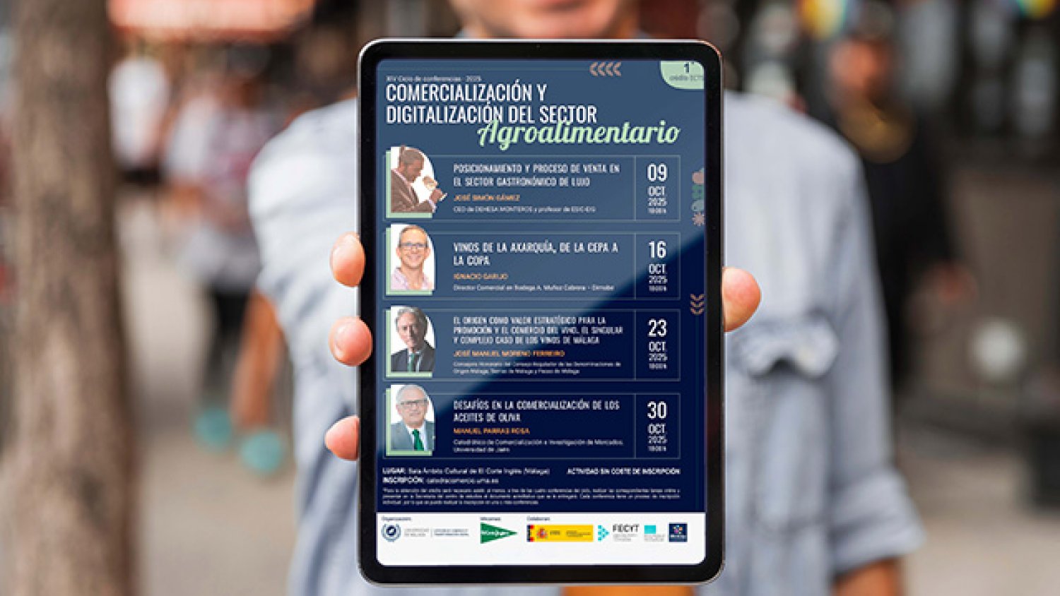 Nuevo ciclo de conferencias de la Cátedra de Comercio y Transformación Digital de la UMA