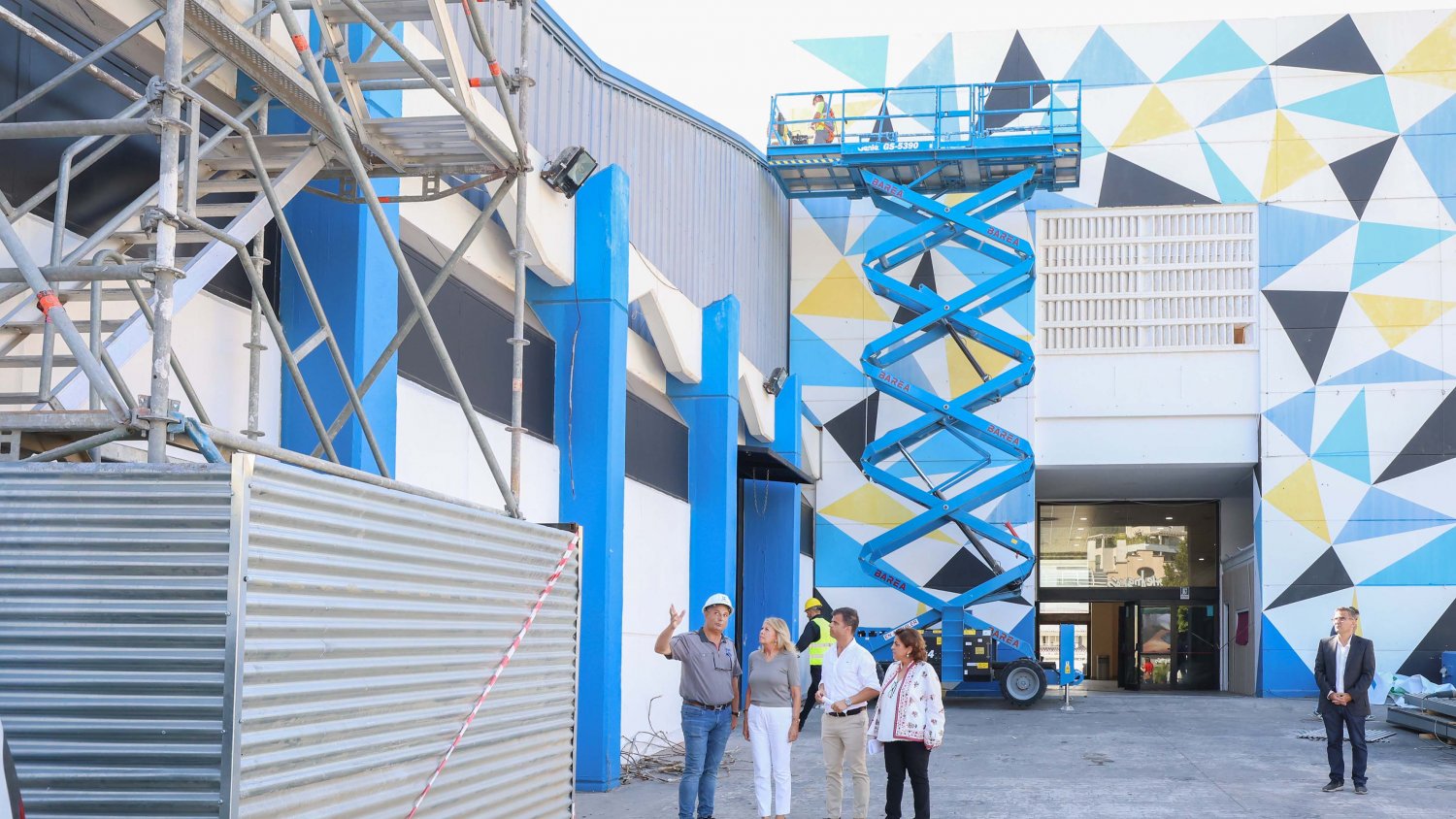 Marbella realiza obras de remodelación en el Palacio de Congresos Adolfo Suárez para transformarlo en un equipamiento moderno, accesible y sostenible