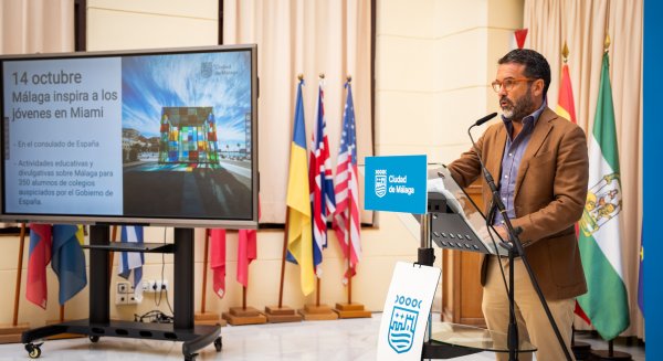 Málaga se promocionará del 13 al 16 de octubre en Miami como 'Ciudad invitada' con motivo del Día de la Hispanidad