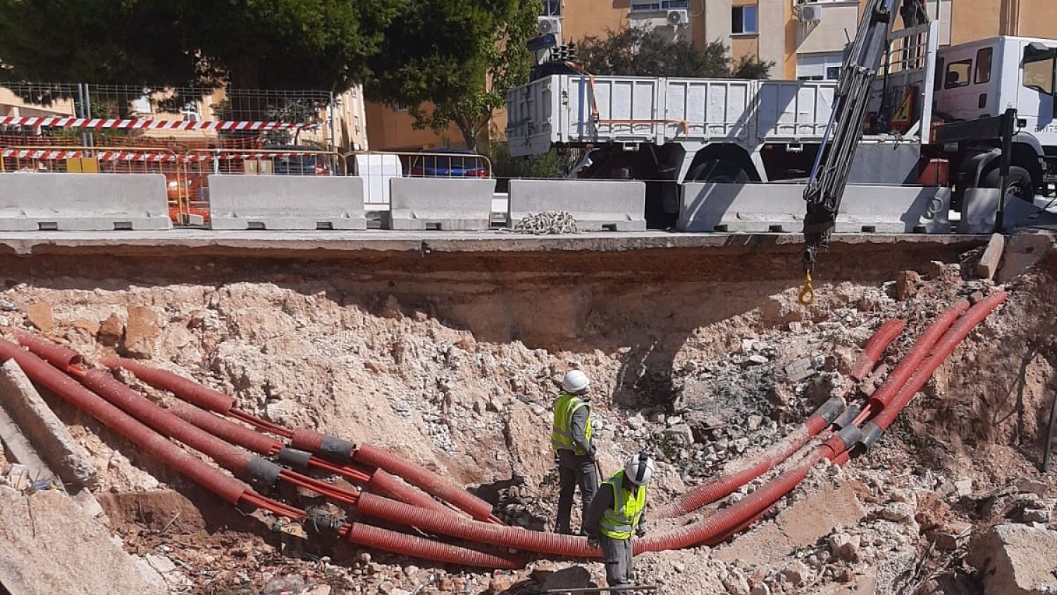 El Ayuntamiento de Torremolinos acomete las obras para la estabilización de dos taludes afectados por las intensas lluvias del pasado mes de marzo