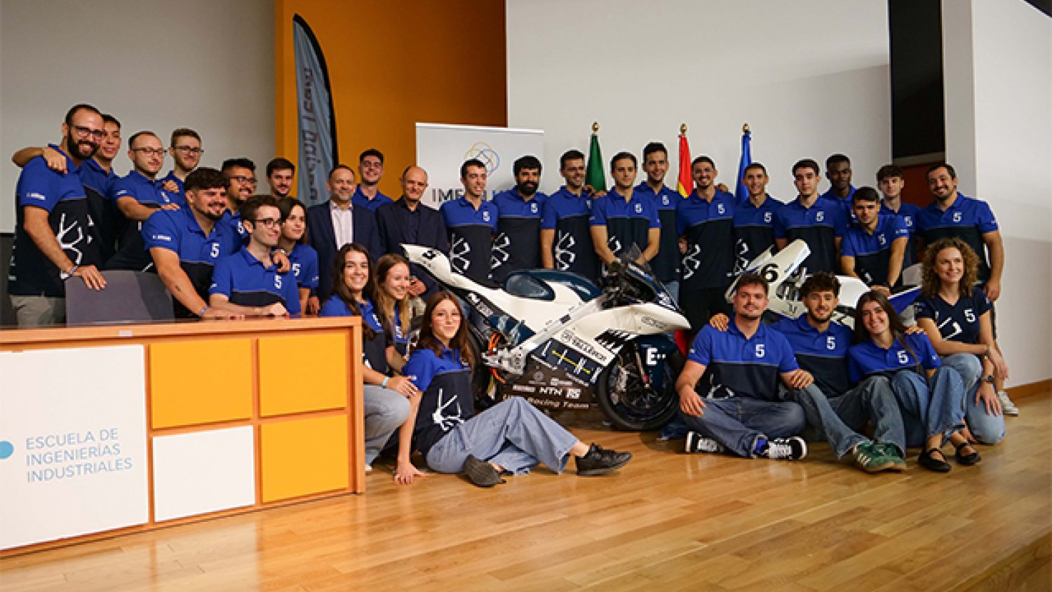 El prototipo MS25 del UMA Racing Team, listo para la próxima competición de MotoStudent
