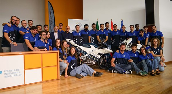 El prototipo MS25 del UMA Racing Team, listo para la próxima competición de MotoStudent