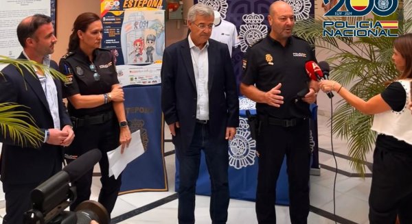 La Policía Nacional presenta en Estepona la segunda edición de la 'Ruta 091'