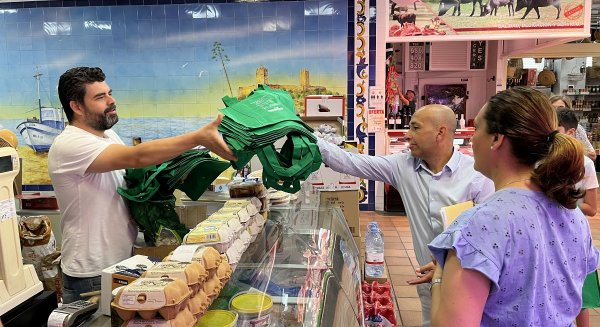 Mancomunidad distribuye 20.000 bolsas de tela para erradicar las de plástico