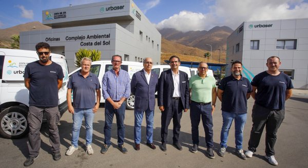 Entran en servicio los primeros vehículos sostenibles para la recogida de residuos de la Costa del Sol Occidental