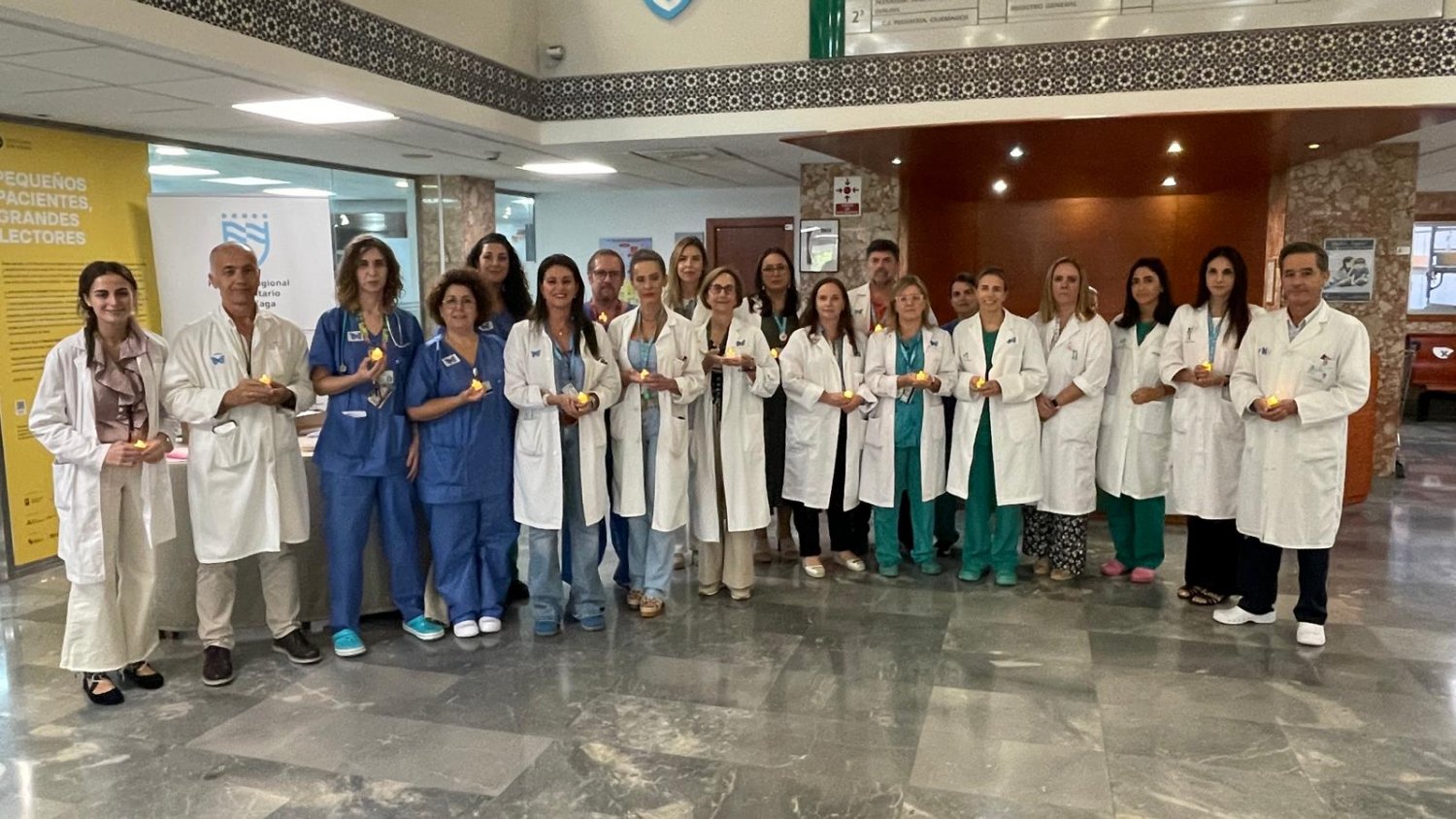 El Hospital Materno Infantil de Málaga conmemora el Día Mundial de la Concienciación sobre el Duelo Gestacional, Perinatal y Neonatal