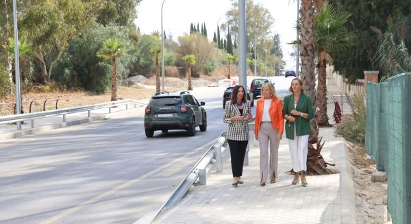 La obra de la carretera de Marbella e Istán alcanza el 80% de ejecución y estará terminada a final de año