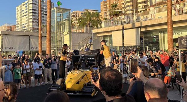 El supercomputador Picasso impulsa al Málaga Racing Team en el desarrollo aerodinámico de su monoplaza