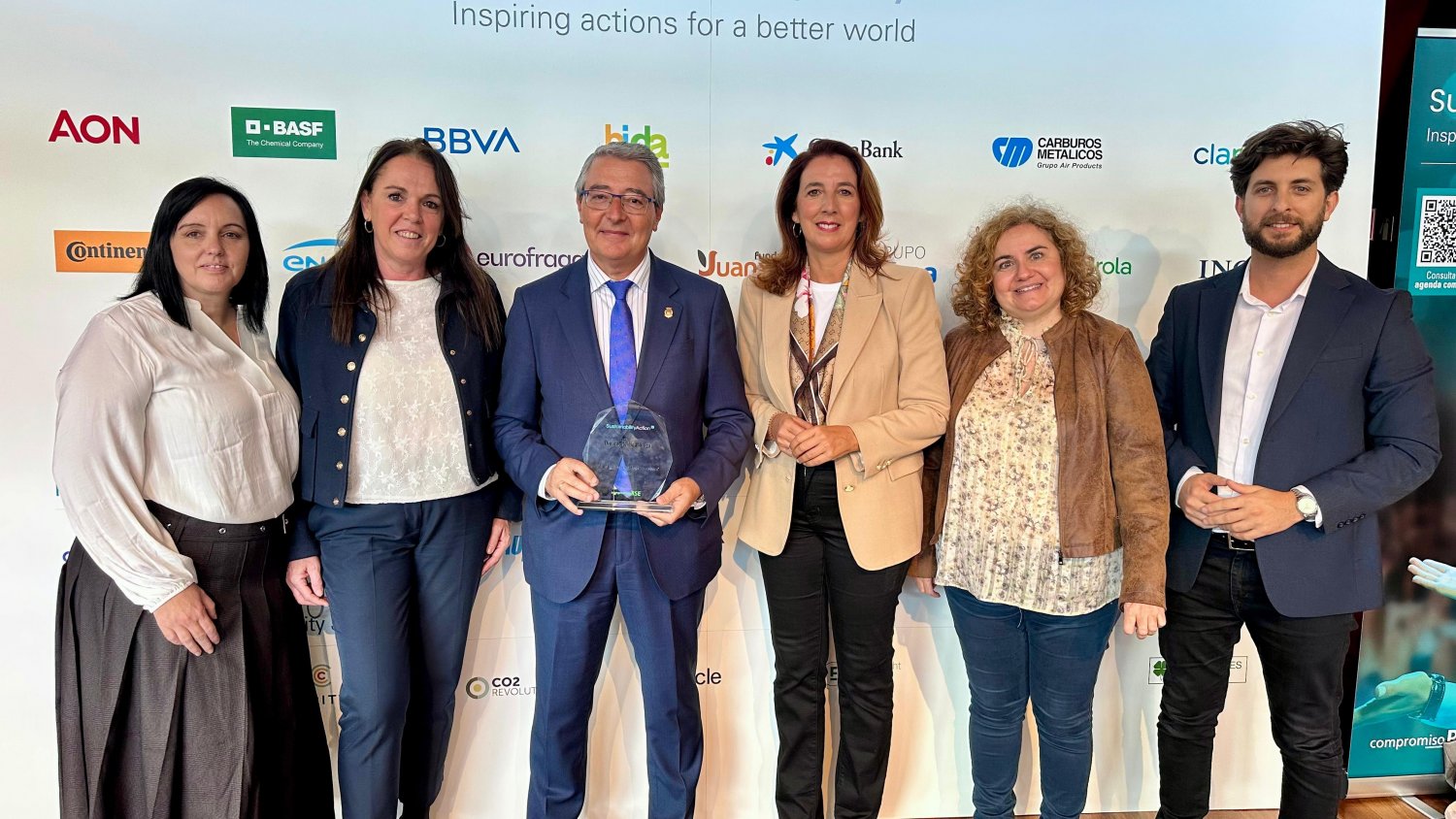 El proyecto pionero de la Diputación 'Málaga no caduca' recibe un reconocimiento en Madrid en el marco del Sustainability Day