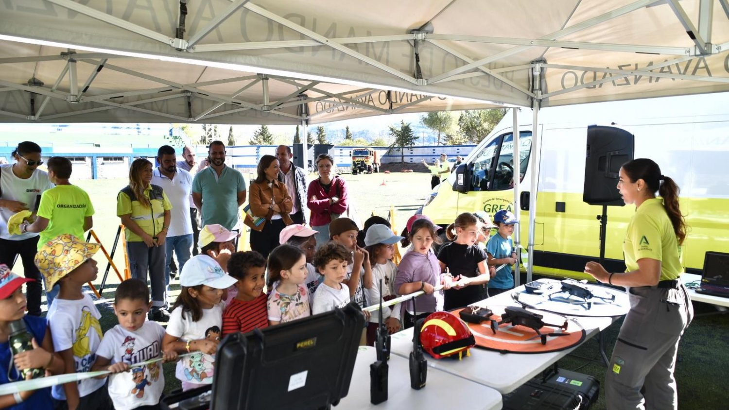 La Junta lleva la prevención de emergencias en el medio rural a los centros educativos 