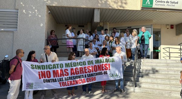 Una mujer agrede brutalmente a una médica del Centro de Salud Alameda Perchel 