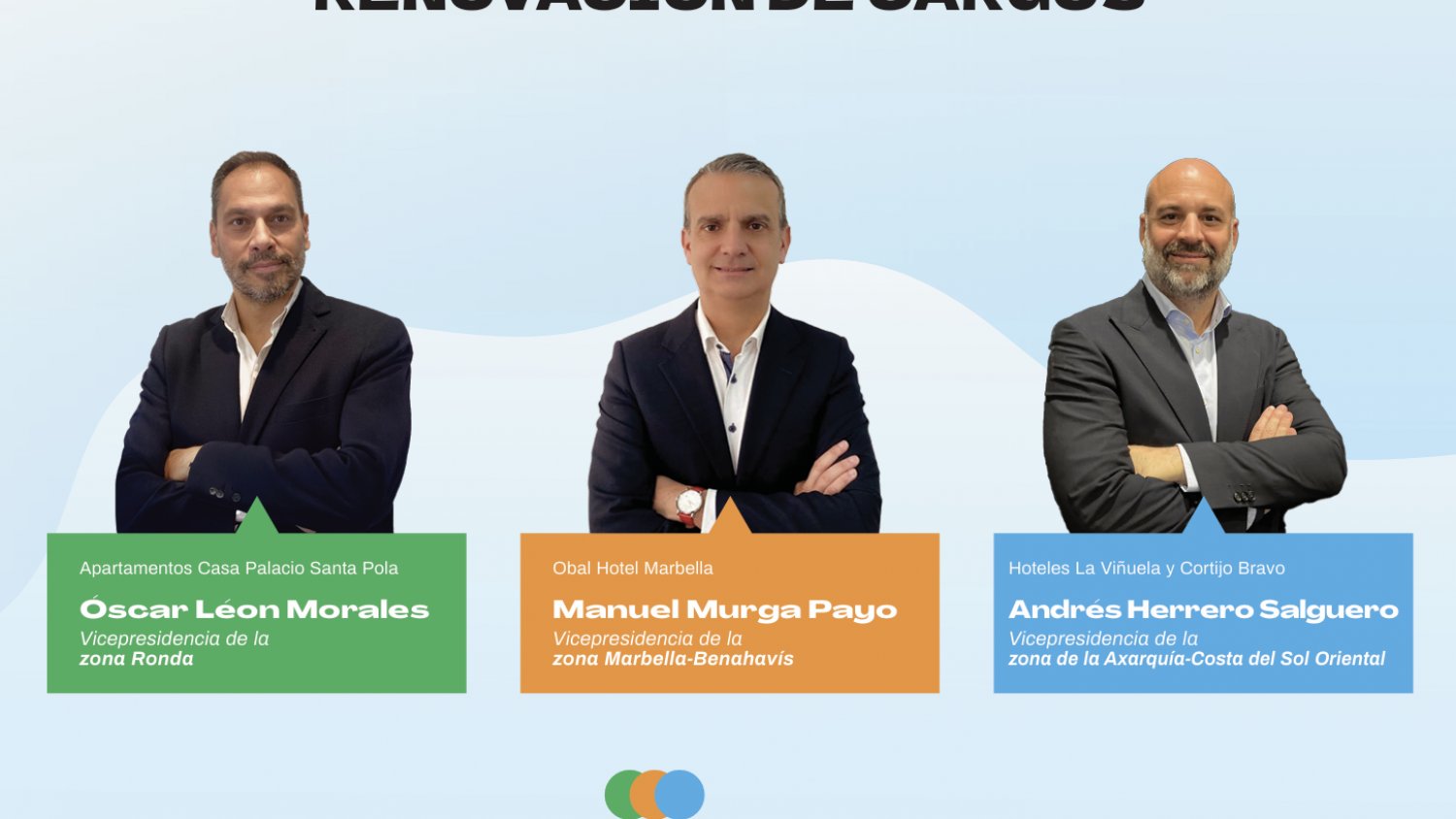 Aehcos renueva parte de su Junta de Gobierno en Ronda, Marbella- Benahavís y Axarquía-Costa del Sol Oriental