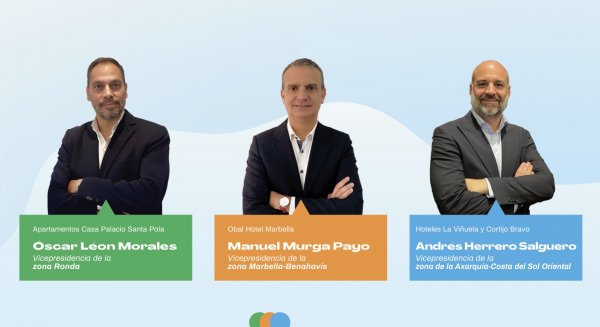 Aehcos renueva parte de su Junta de Gobierno en Ronda, Marbella- Benahavís y Axarquía-Costa del Sol Oriental