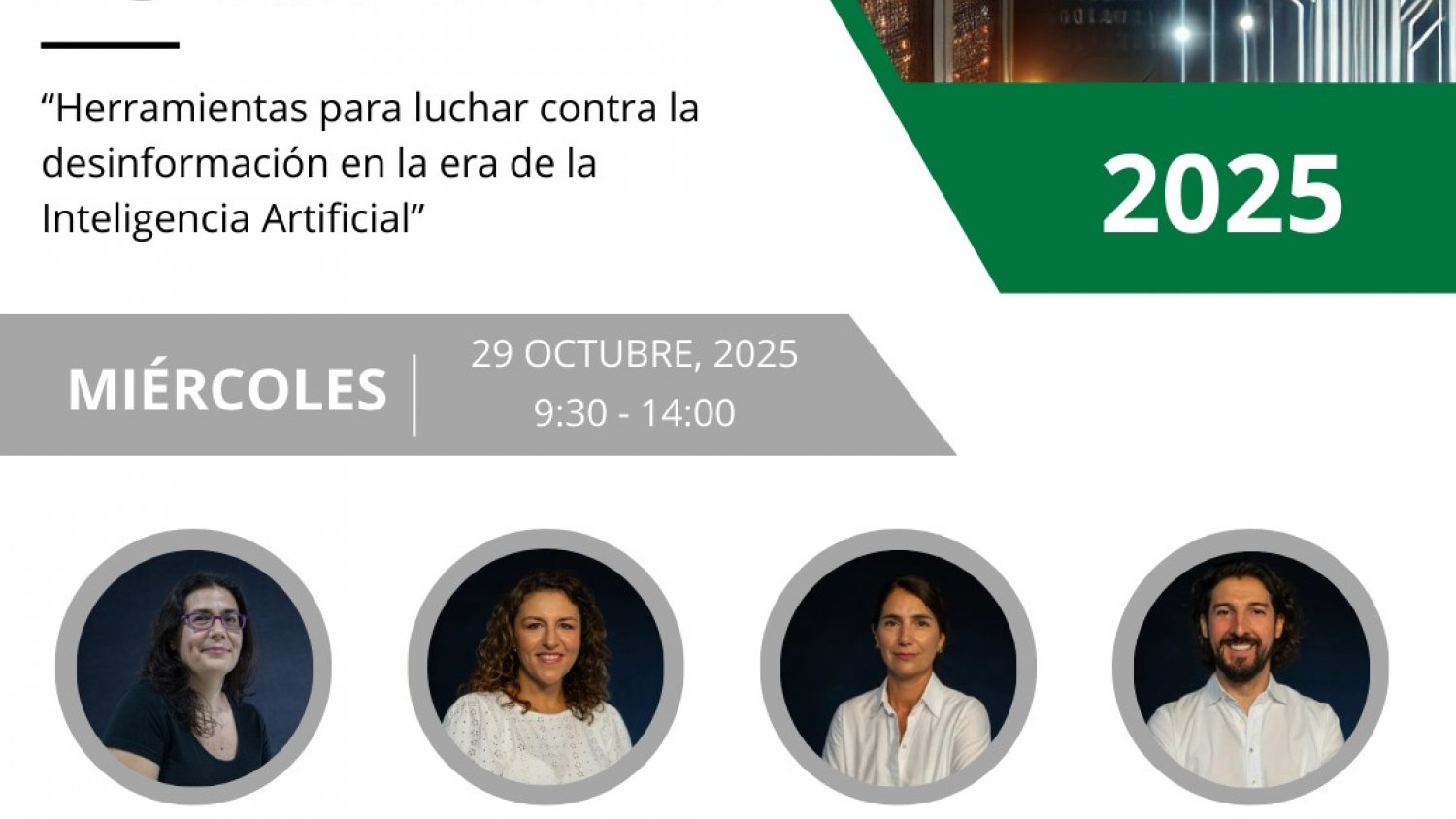 El centro Europe Direct de la Diputación celebra una jornada sobre herramientas para luchar contra la desinformación