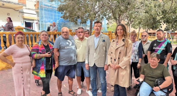 Yolanda Gómez denuncia el abandono del barrio de Nuevo San Andrés: “Málaga no puede seguir siendo una ciudad de dos velocidades”