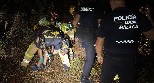 Una octogenaria es rescatada en Málaga tras haber desaparecido 