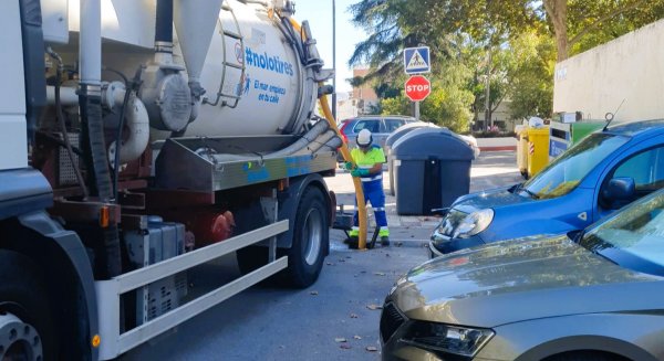 El Ayuntamiento de Ronda limpia más de 5.000 arquetas e imbornales de cara a la temporada de lluvias