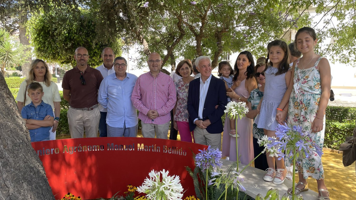 Torre del Mar da a su jardín botánico el nombre del ingeniero agrónomo Manuel Martín Bellido