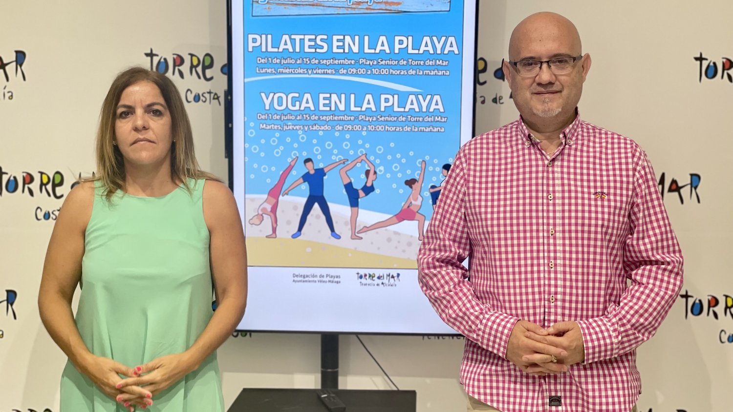 Torre del Mar anuncia que impartirá clases gratuitas de yoga y pilates en la Playa Senior