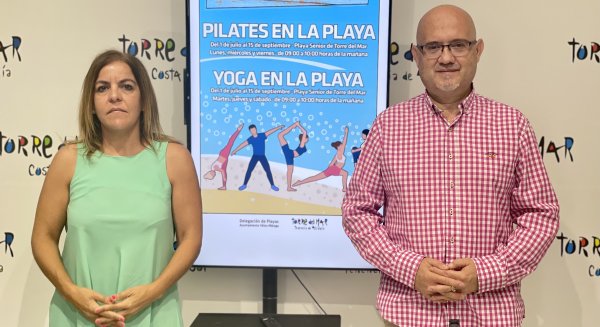 Torre del Mar anuncia que impartirá clases gratuitas de yoga y pilates en la Playa Senior