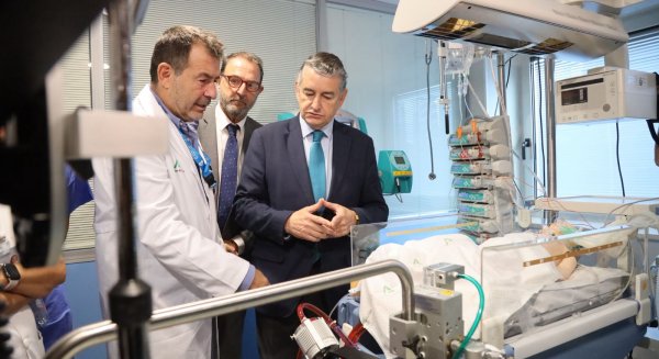Antonio Sanz activa el protocolo para el traslado de pacientes pediátricos que requieren ECMO