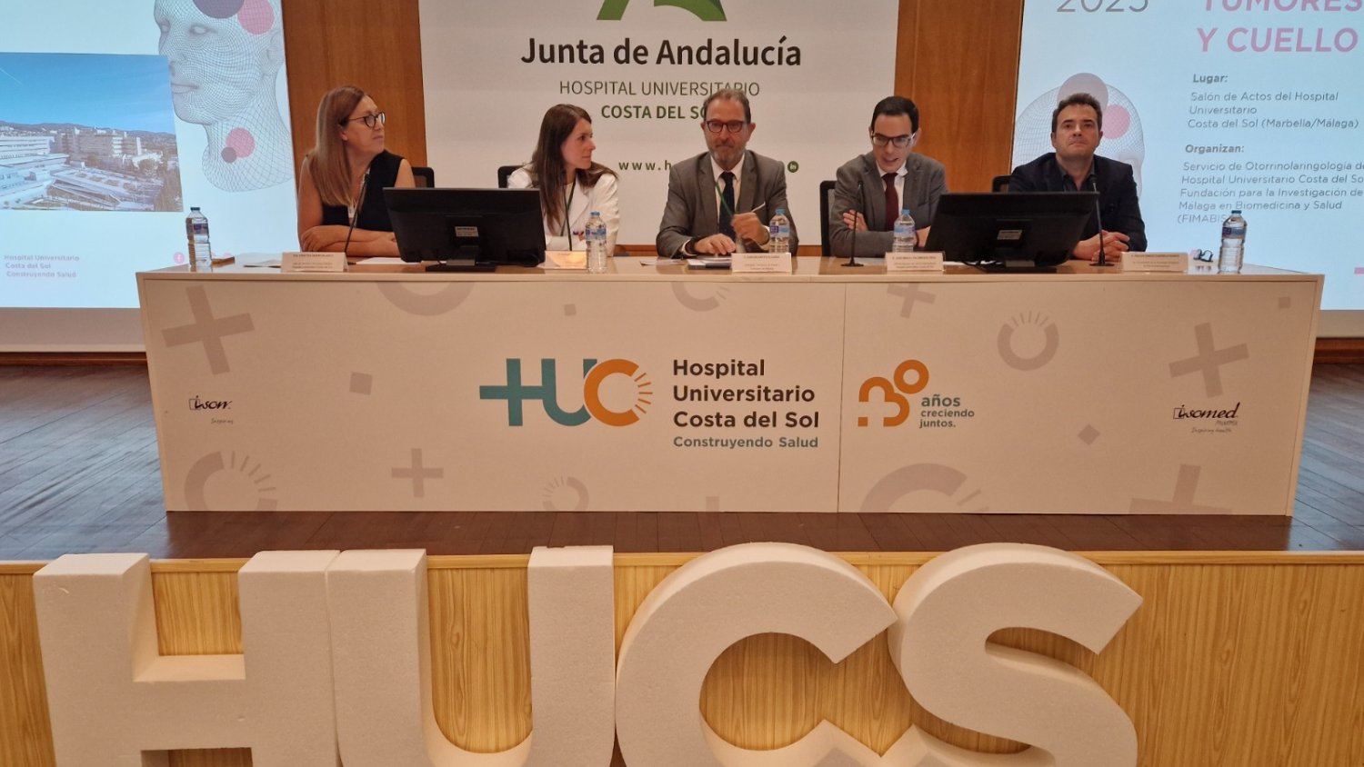 El Hospital Universitario Costa del Sol celebra la ‘II Reunión de Tumores de Cabeza y Cuello’