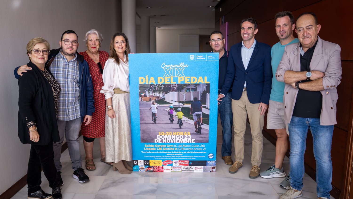 Campanillas celebra la XIX edición del Día del Pedal el domingo 23 de noviembre