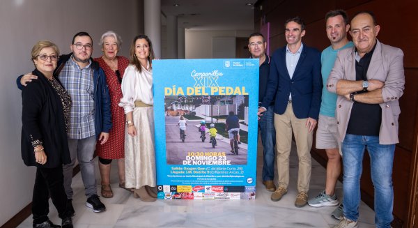 Campanillas celebra la XIX edición del Día del Pedal el domingo 23 de noviembre