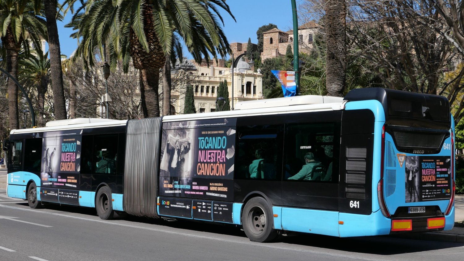 El Ayuntamiento de Málaga amplía el servicio de la línea 30 que conecta Ciudad Jardín con la Alameda Principal