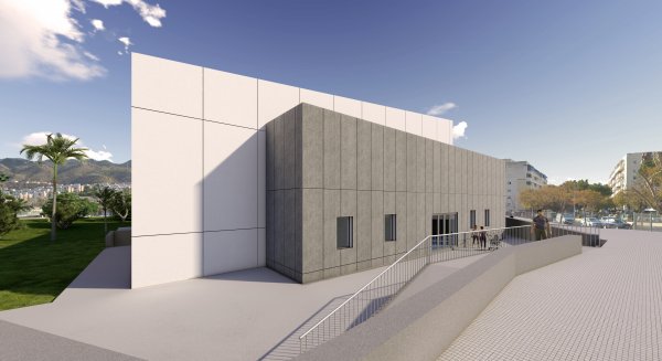 El Ayuntamiento avanza en el proyecto del pabellón de gimnasia deportiva que se va a instalar en el distrito Palma Palmilla