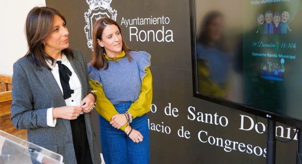 El Ayuntamiento de Ronda encenderá el alumbrado de Navidad, con un millón y medio de luces, el 28 de noviembre