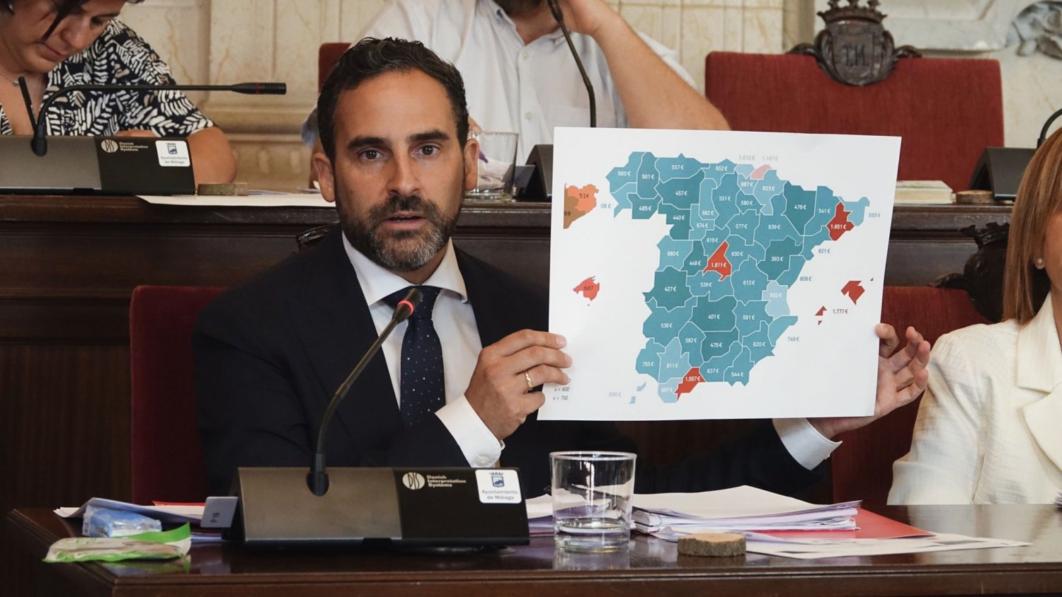 Pérez a De la Torre: “Es usted el máximo culpable de la situación de vivienda en la ciudad de Málaga tras 27 años de dejación de funciones”