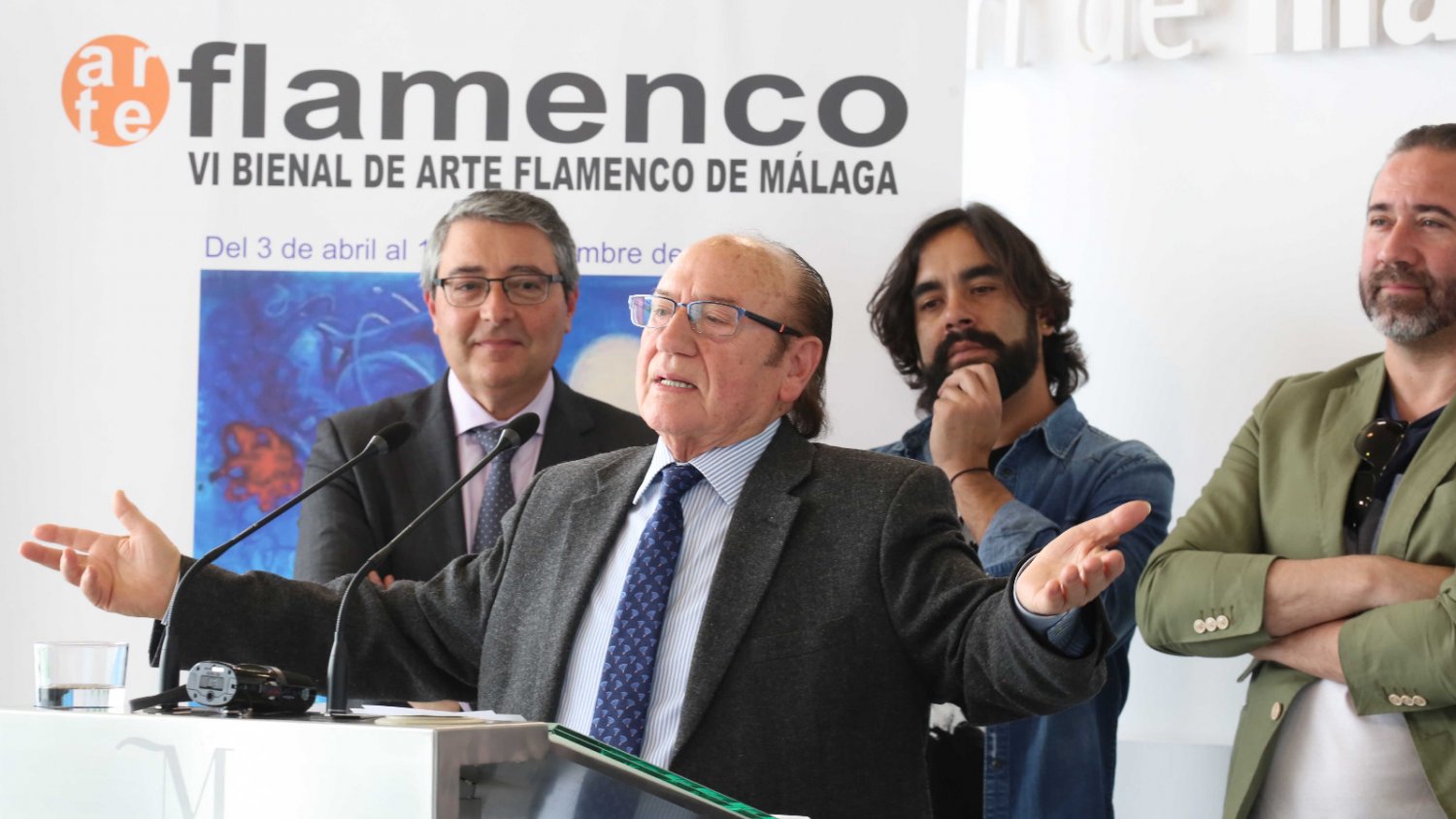 La Diputación dedicará a Fosforito, Medalla de Oro de la Provincia, la celebración del Día Internacional del Flamenco