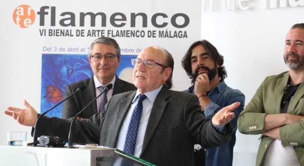 La Diputación dedicará a Fosforito, Medalla de Oro de la Provincia, la celebración del Día Internacional del Flamenco