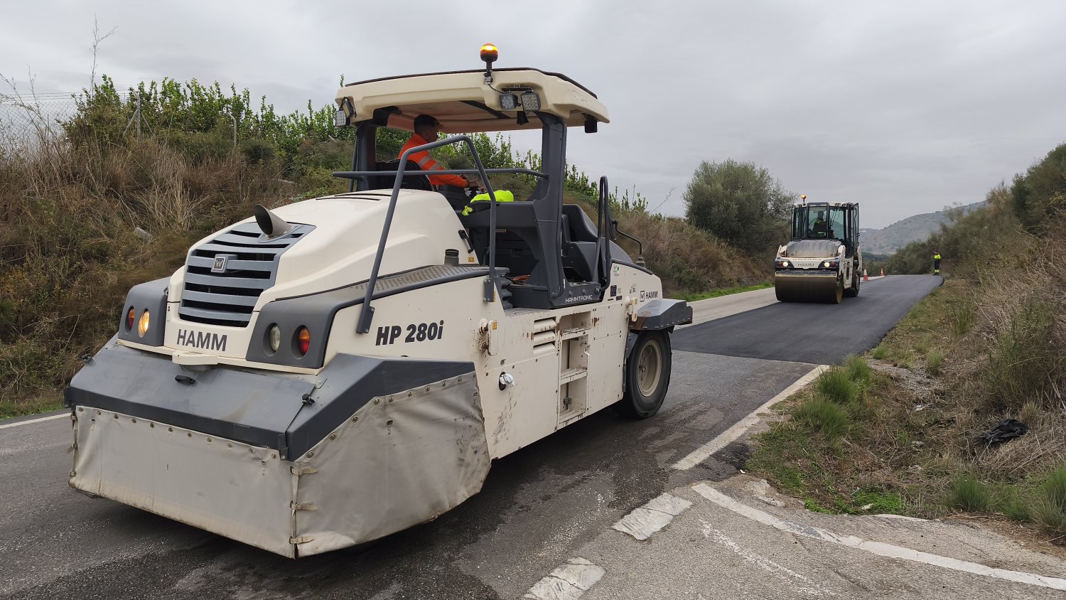 La Diputación continúa la mejora de la carretera entre Alhaurín de la Torre y Alhaurín el Grande con una inversión de 238.000 euros