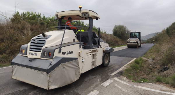 La Diputación continúa la mejora de la carretera entre Alhaurín de la Torre y Alhaurín el Grande con una inversión de 238.000 euros