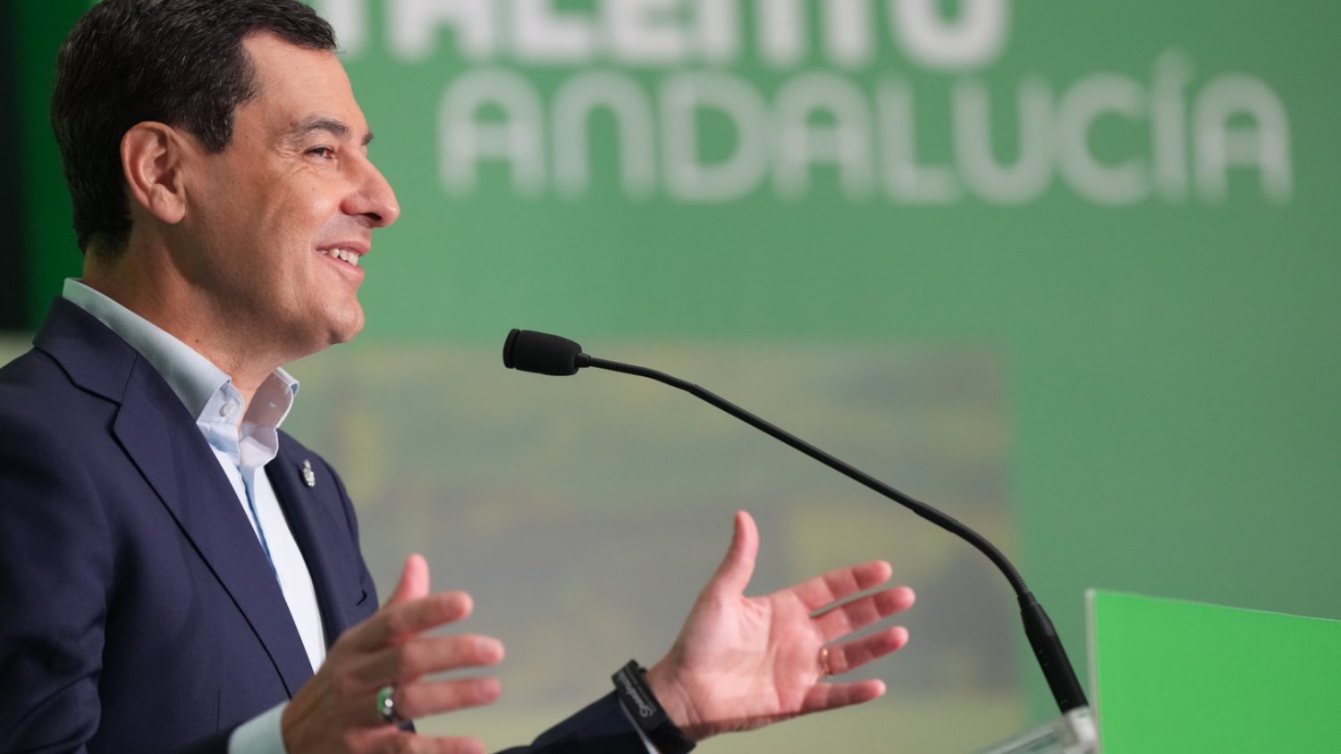 Moreno destaca el espíritu de transformación de Andalucía: 'No solo competimos, también ganamos'