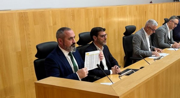 Vox vota en contra de los presupuestos de Diputación al mantener el gasto improductivo