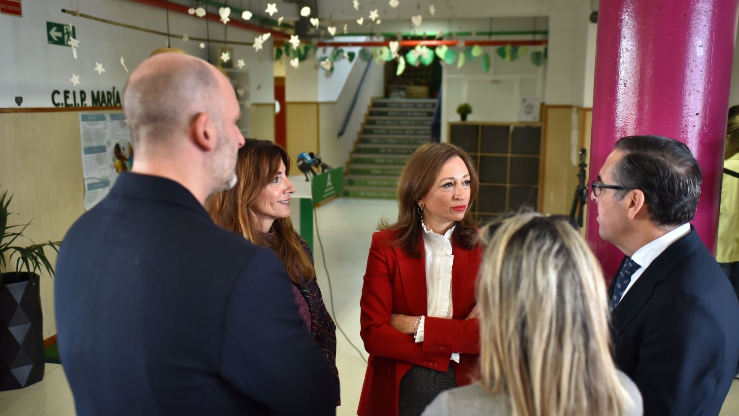 La Junta valora en Mijas la buena gestión de los centros educativos y confía en ellos la decisión y ejecución de los fondos de confort térmico