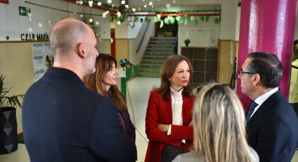 La Junta valora en Mijas la buena gestión de los centros educativos y confía en ellos la decisión y ejecución de los fondos de confort térmico