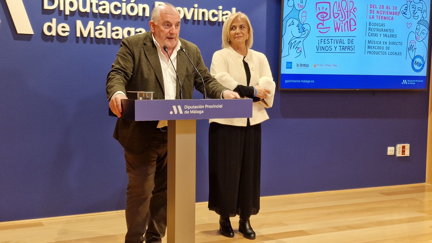 La Diputación organiza un festival en torno a los vinos malagueños y la gastronomía local del 28 al 30 de noviembre