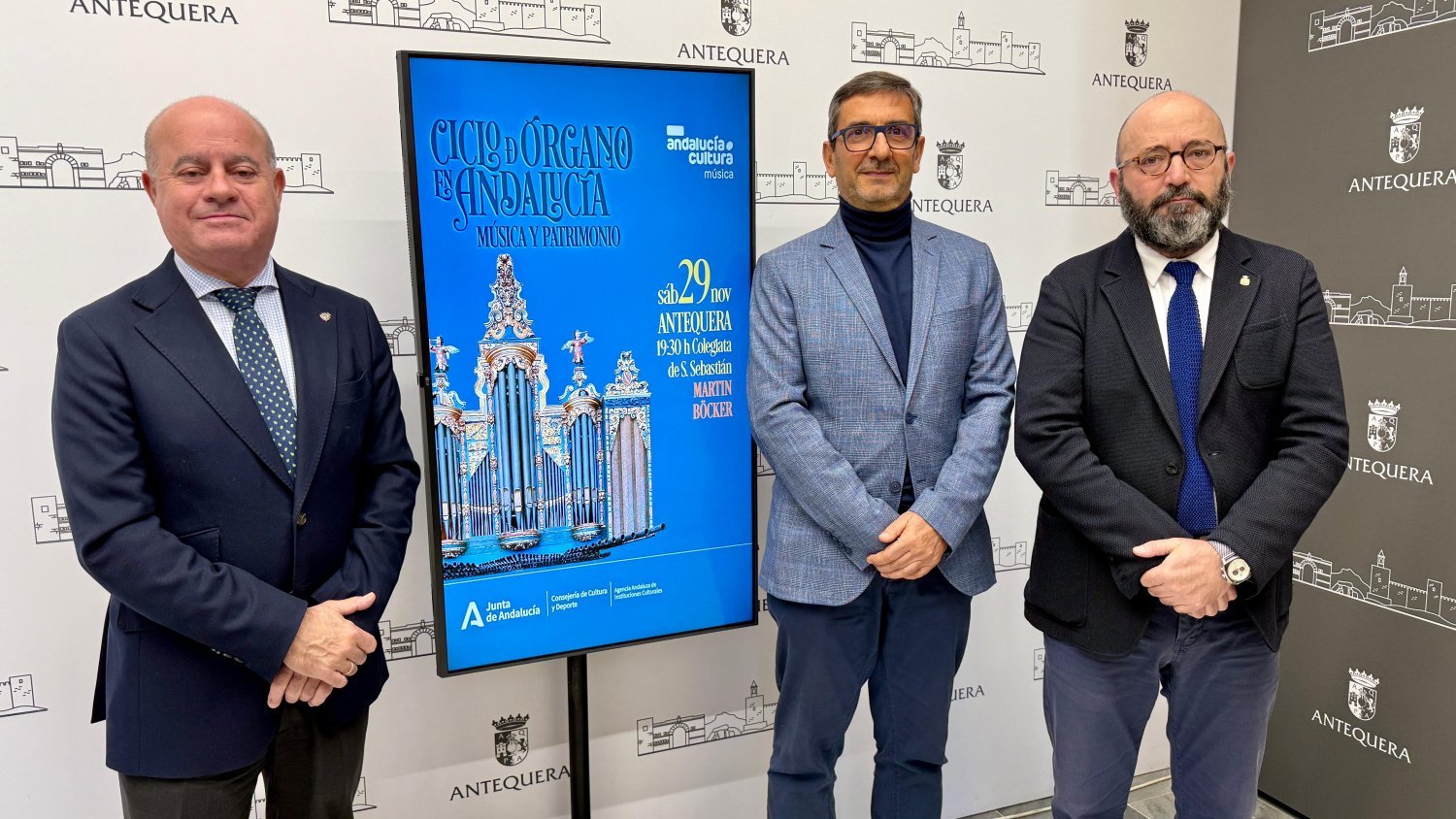 Antequera y Marbella, protagonistas del ciclo de 'Órgano en Andalucía.Música y Patrimonio'