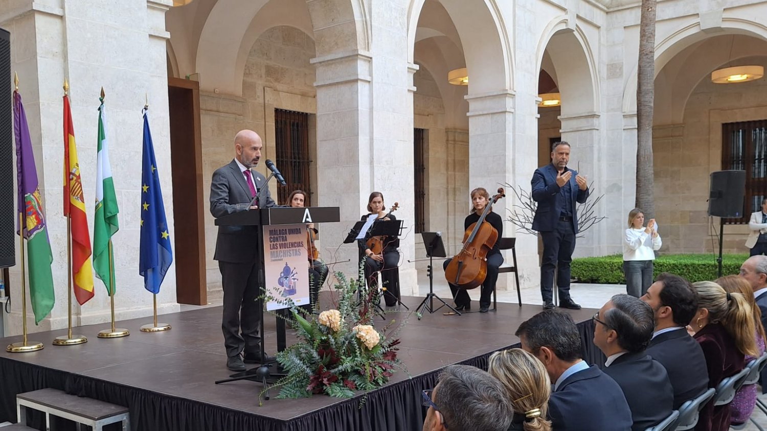 Javier Salas subraya que “desde 2013 casi 46.000 mujeres en la provincia de Málaga han estado protegidas por el Sistema Viogen”