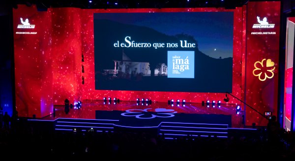 Sabor a Málaga homenajea el esfuerzo de sus productores con una campaña estrenada en la Gala Michelin ante los mejores cocineros y sumilleres de España