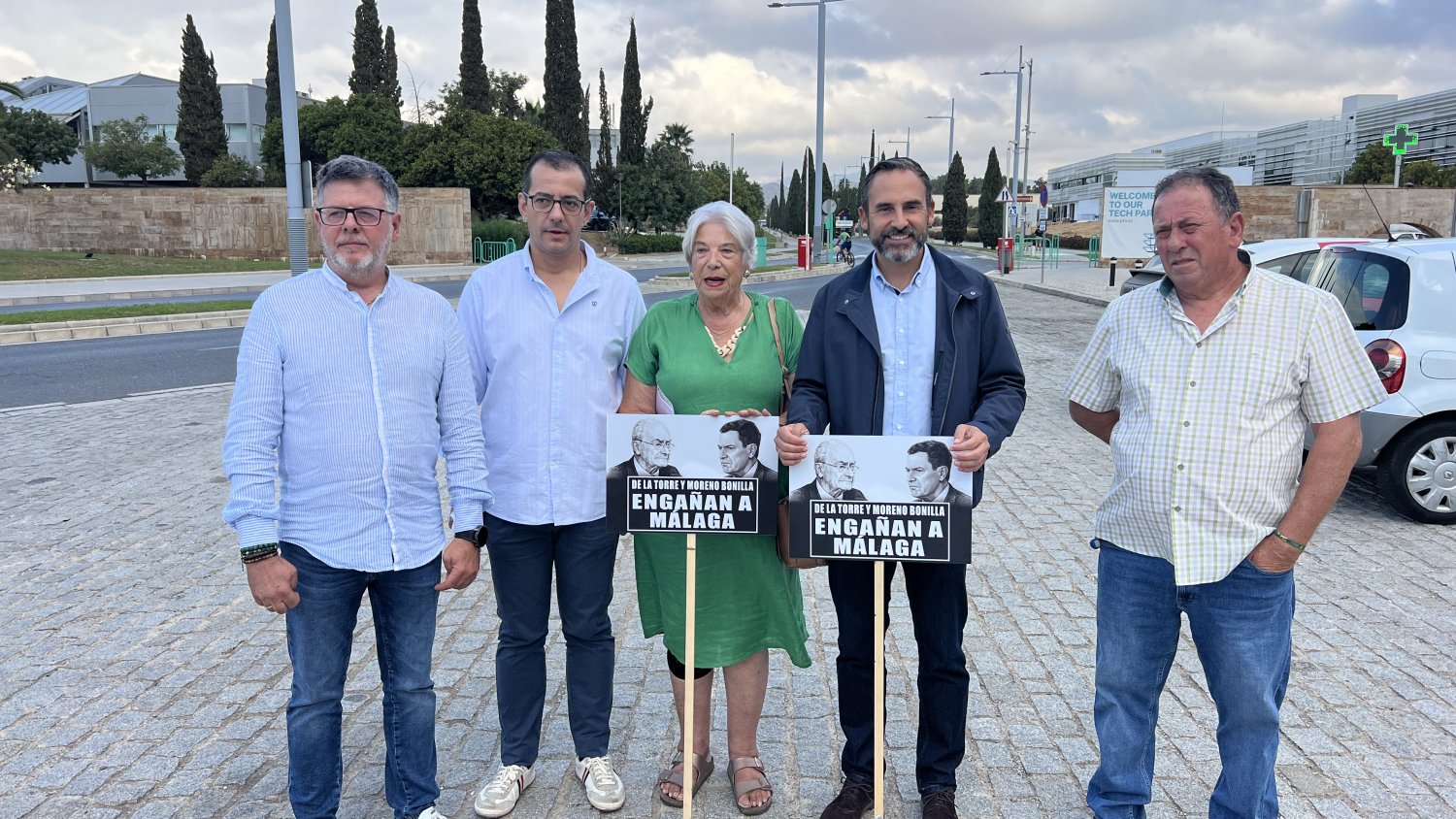 El PSOE denuncia la 'gran mentira' de Moreno Bonilla sobre la llegada del Metro al PTA ocho años después de prometerlo