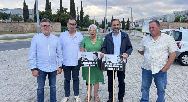 El PSOE denuncia la 'gran mentira' de Moreno Bonilla sobre la llegada del Metro al PTA ocho años después de prometerlo