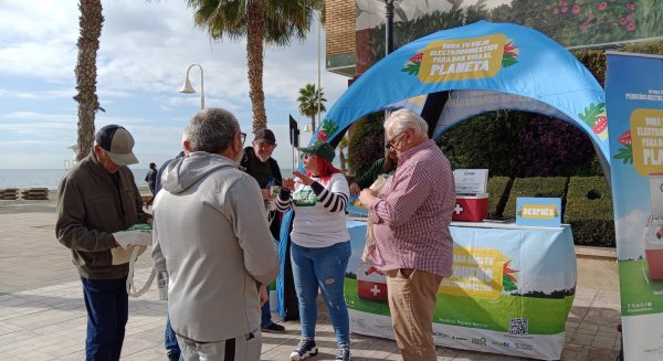 La campaña ‘Dona Vida al Planeta’ llega a Rincón de la Victoria para impulsar el reciclaje y la reutilización de residuos eléctricos