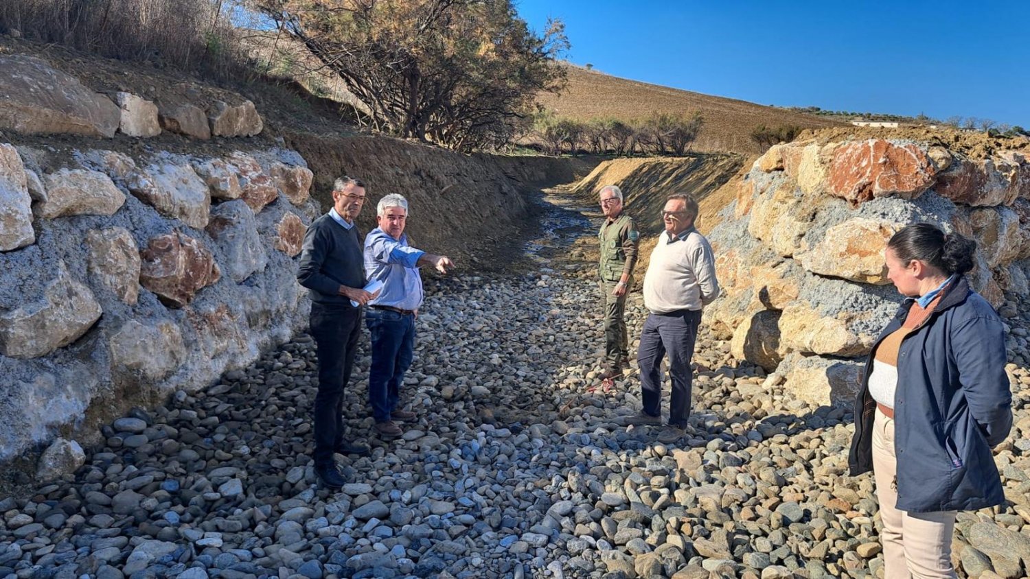 La Junta invierte más de 1,57 millones de euros desde 2019 en actuaciones en los cauces de Coín 